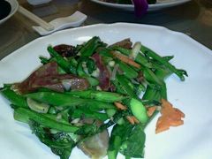 芥兰炒腊味-陶陶居海鲜酒家(新马路店)