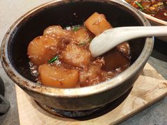 石锅高山萝卜-柴门头啖汤·经典川菜·慢火汤品(锦城万达店)