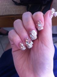 自带图的新娘甲-A-Best nail UP时尚美甲沙龙