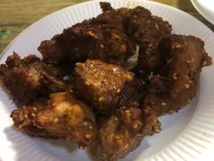 -老红桥炸灌肠牛肚锅烧烤(定福庄店)