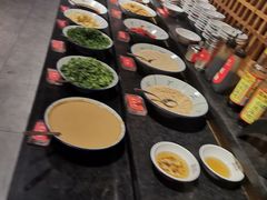 自助调料区-老版火锅(半坡店)