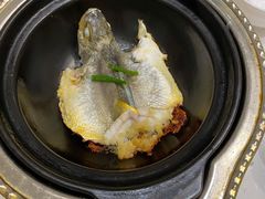 金锅焗东海黄鱼-御仙都北京菜馆·烤鸭店(双井店)