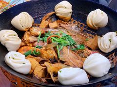 地锅黄鱼嘎鱼烀饼-潍城老菜馆·地标美食