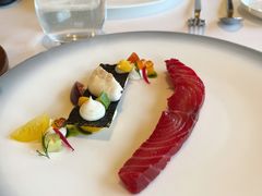 挪威烟熏三文鱼水晶黄瓜香槟奶油-福楼法餐厅FLO