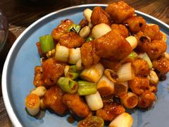 宫爆鳕鱼粒-老姑砂锅·烧烤天津菜(体北道店)