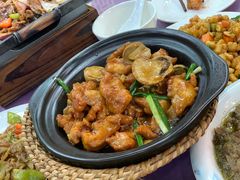 草菇焖鸡-白魁老号饭庄(交道口店)