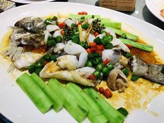 鲜花椒蒸桂花鲈-猪肉婆私房菜(容桂总店)