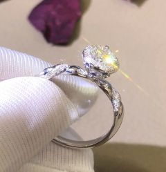 -钻石小鸟钻戒婚戒定制(石路店)