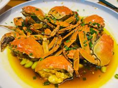 毛豆子炖蟹-禾悟农·农家私房菜