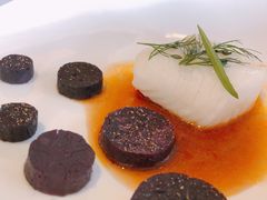 蒸银鳕鱼-Jean Georges