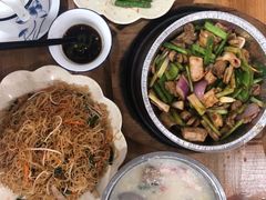 紫苏虾酱炒豆角-南记食粥坊·宵夜大排档(莲花总店)