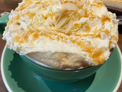 热榛子焦糖拿铁-漫咖啡(大悦城店)