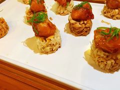 酸甜雀巢荔枝虾-杭州龙禧福朋喜来登酒店品轩中餐厅