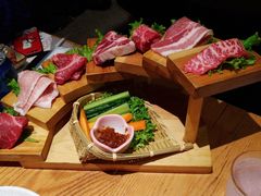 肉类拼盘-赤坂亭·M9和牛烧肉·铁板烧·日料398放题(长泰广场店)
