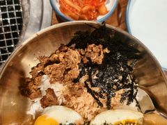 -明洞阿姨·韩式酱蟹烤肉·创意料理(三元桥店)