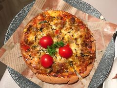 藤椒风味鸡肉披萨-LE SHARE洛笙·花园西餐(北京路步行街店)