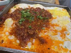 铁板鸡蛋-梅梅家的烤肉店(槐北路店)