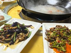 茄子炒豆角-荔景渔庄