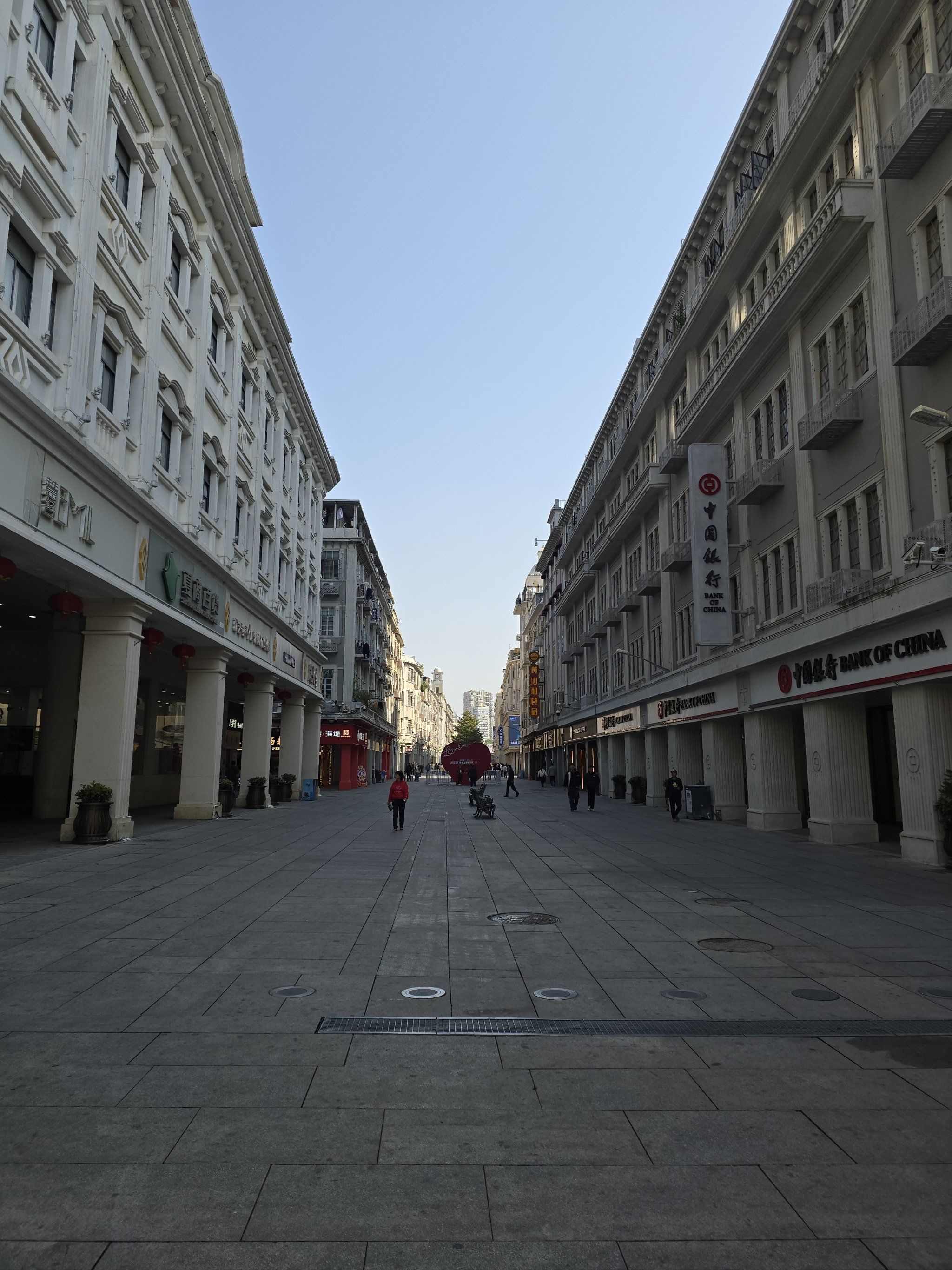 第一次来到中山路步行街