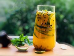 百香果茶-Rabbit Cafe私房西餐甜点咖啡(栖霞路店)