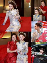 -懿沉香中式嫁衣礼服秀禾服龙凤褂马来褂旗袍总店