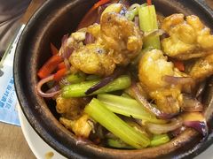 啫啫牛蛙煲-绿柠食堂(北外滩店)