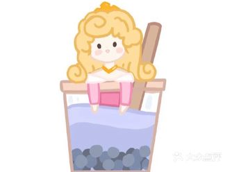 不怕吃货爱炫耀，就怕吃货爱画画充满幸福感的奶茶