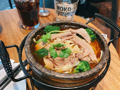 热石锅小牛排骨汤面-Moka Bros 摩卡站(西单大悦城店)