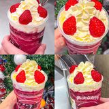 重庆草莓季限定‼️干了这杯芝士车厘子莓莓🍓