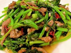 青菜炒牛肉-陈胖子特色菜.鲜货现炒(融景城店)