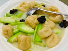 胜瓜云耳浸鱼腐-庭苑美食中心·陈皮烧鹅·海鲜(台山店)
