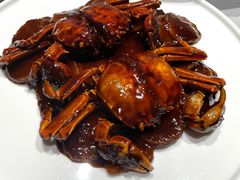 毛蟹炒年糕-屋里厢上海菜馆