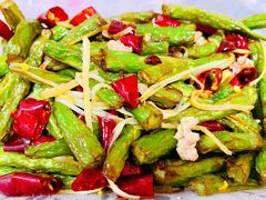 干煸四季豆-丹东立强海鲜烧烤·牛B大串(星海店)