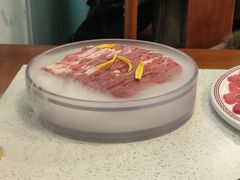 手工鲜切羊腿肉-京城胜利涮羊肉(禧乐汇店)