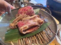-草家酱蟹炭火烤肉店(珲春南路一店)