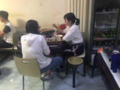 大堂-老红桥炸灌肠牛肚锅烧烤(定福庄店)
