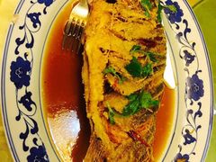 浇汁桂鱼-厉家菜(德胜门总店)
