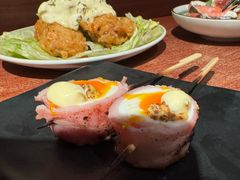 溏心蛋培根-九州料理竿屋SaoYa