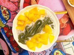 黄金孖宝绿茶拉面-甜心妈妈·榴莲星级糖水(北京路总店)
