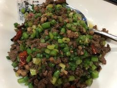 蒜苔炒牛肉沫-喜林苑·稻田餐厅(品相府店)