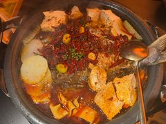 -探鱼·鲜青椒爽麻烤鱼(北京路天河城店)