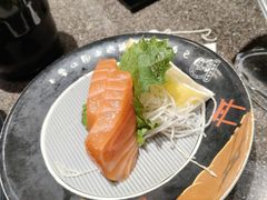 三文鱼腩小刺身-禾绿回转寿司(万柳华联店)
