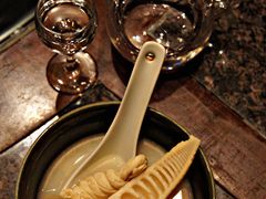 竹林老鸡汤煨高山豆苗-湖滨28中餐厅·西湖宴·杭州君悦酒店