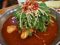 -喇喇排骨火锅·传统韩式脊骨汤(望京西园总店)