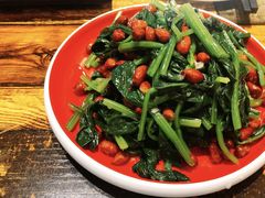 果仁菠菜-金谷园饺子·烧烤(人大总店)