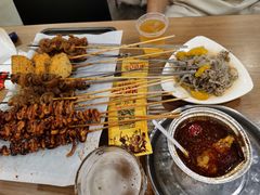 -宝记烧烤·碳锅羊肉·羊蝎子火锅·夜食社(文体路创始店)