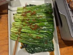 烤宽叶韭菜-木屋烧烤(龙华店)