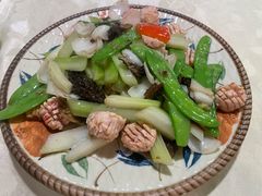 翡翠羊肚菌素龙虾球-佛有缘素食馆·荔湾老字号(陈家祠首店)