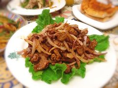 葱爆羊肉-阿拉丁新疆风味餐厅·清真(罗廊巷店)