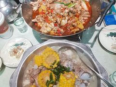 筒子骨玉米-昱龙大盆牛蛙馆(三兴街总店)
